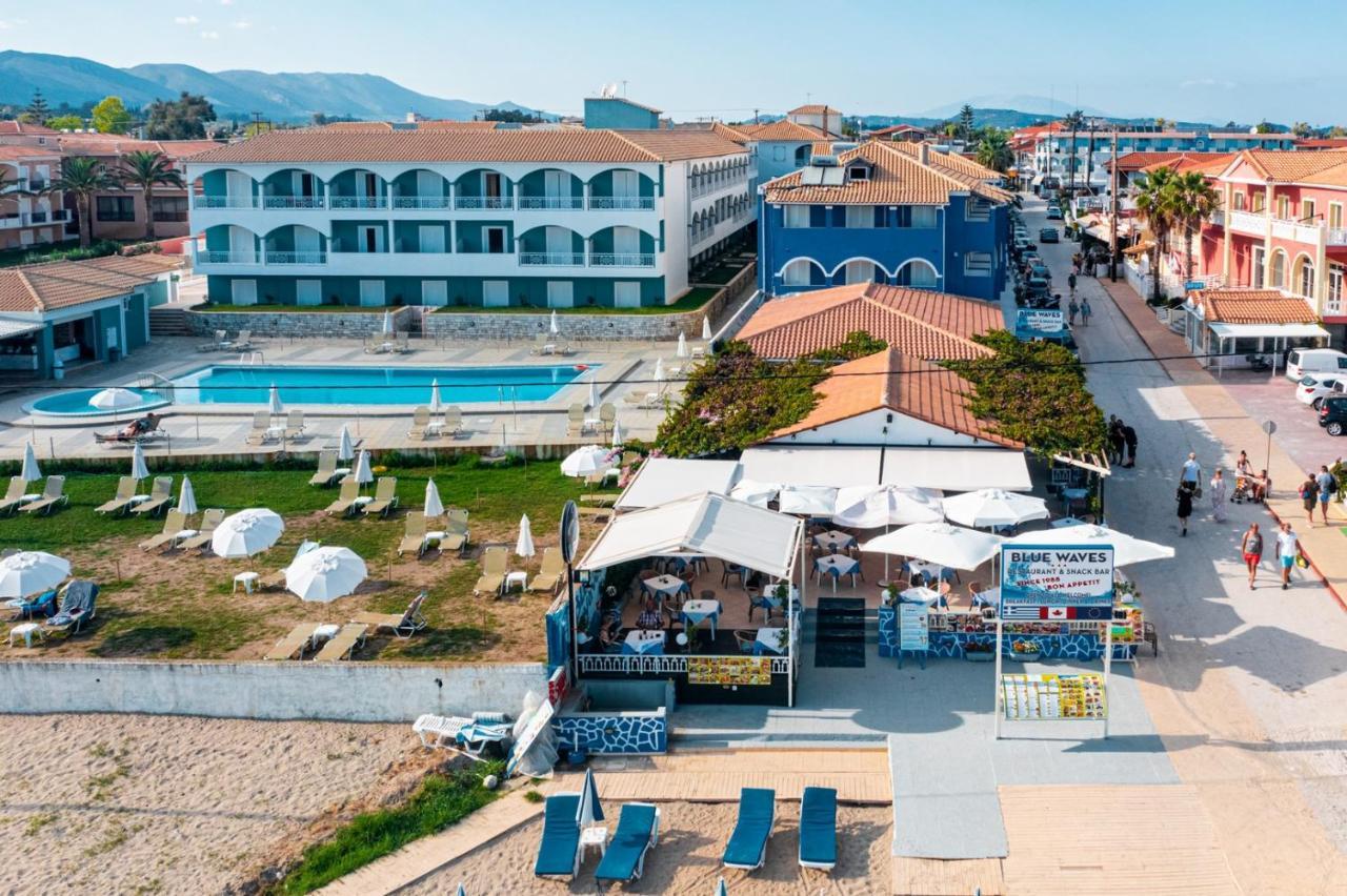 Bluewaves Aparthotel Laganas Bagian luar foto