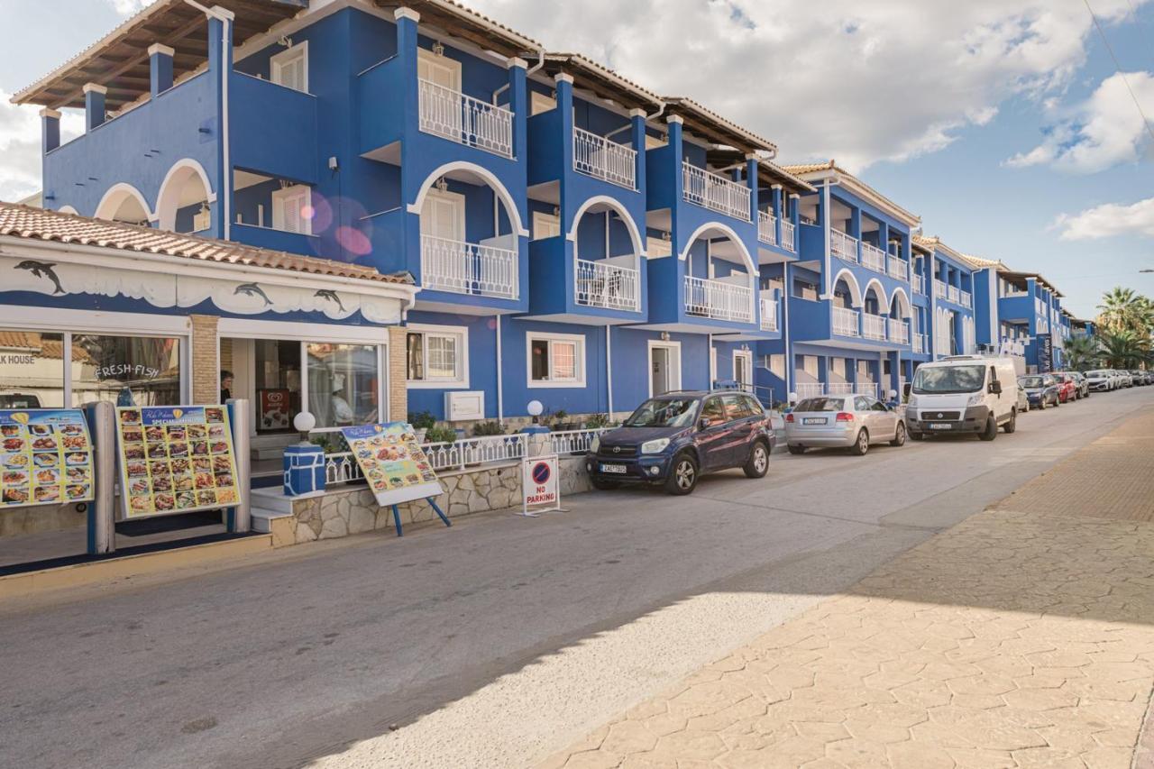 Bluewaves Aparthotel Laganas Bagian luar foto